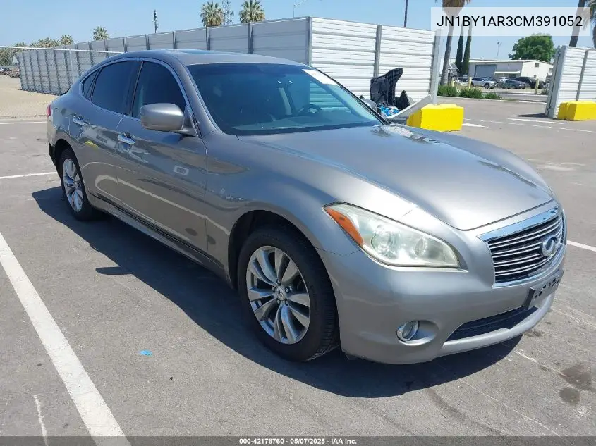 2012 Infiniti M37X VIN: JN1BY1AR3CM391052 Lot: 42178760