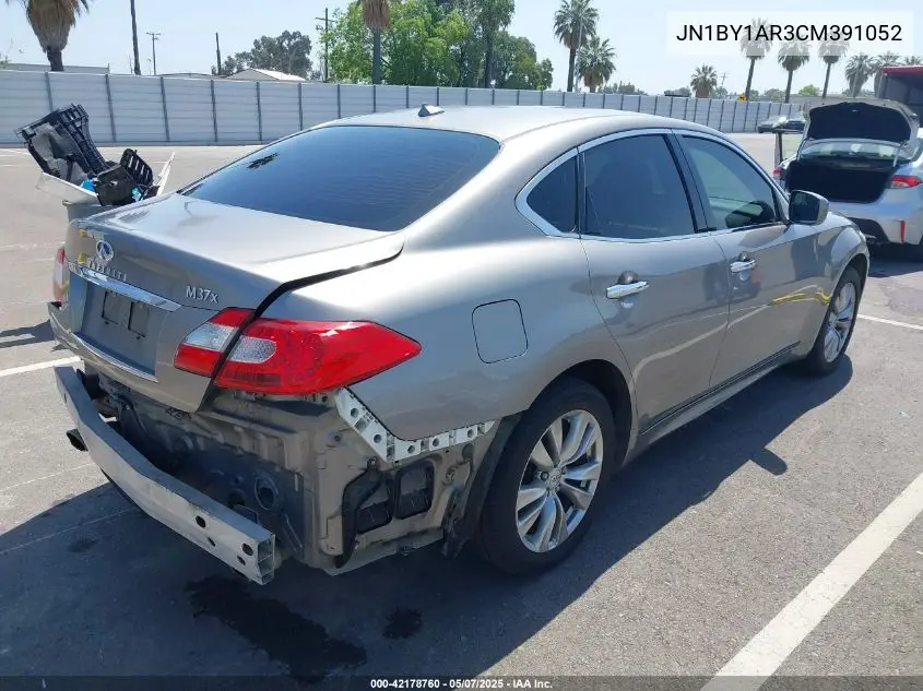 2012 Infiniti M37X VIN: JN1BY1AR3CM391052 Lot: 42178760