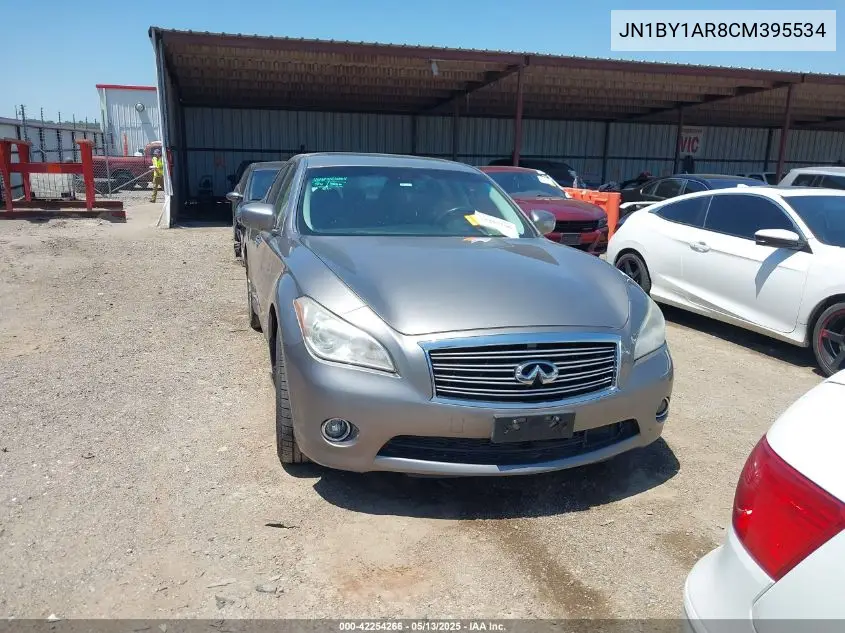 2012 Infiniti M37X VIN: JN1BY1AR8CM395534 Lot: 42254266