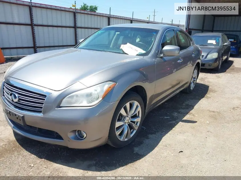 2012 Infiniti M37X VIN: JN1BY1AR8CM395534 Lot: 42254266