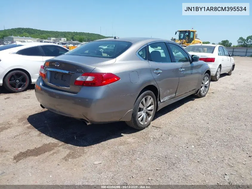 2012 Infiniti M37X VIN: JN1BY1AR8CM395534 Lot: 42254266