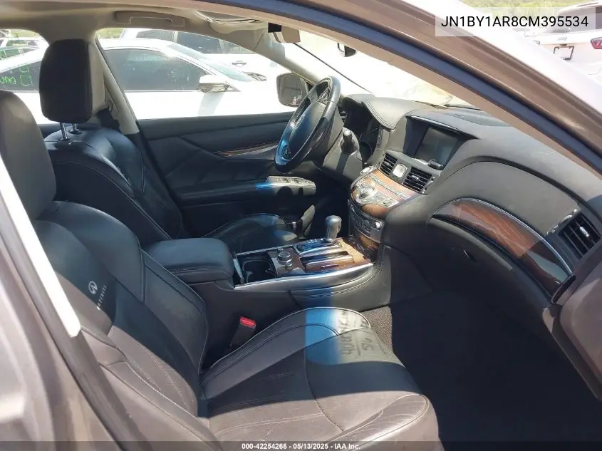 2012 Infiniti M37X VIN: JN1BY1AR8CM395534 Lot: 42254266