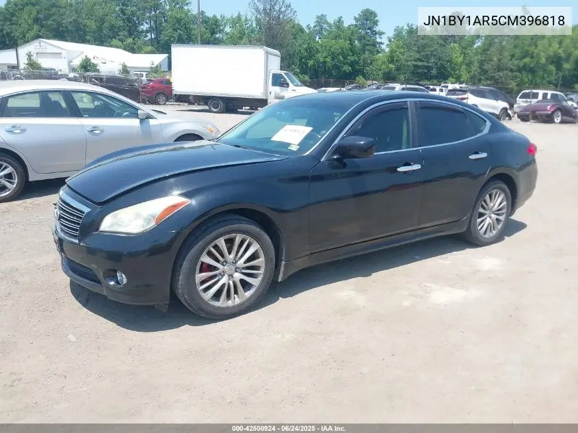 2012 Infiniti M37X VIN: JN1BY1AR5CM396818 Lot: 42508924