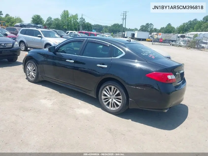 2012 Infiniti M37X VIN: JN1BY1AR5CM396818 Lot: 42508924
