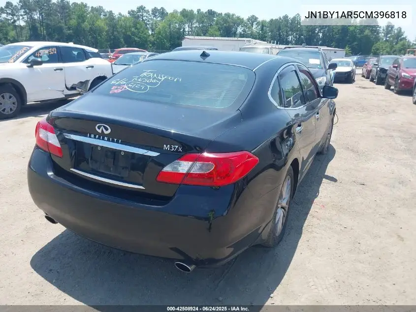 2012 Infiniti M37X VIN: JN1BY1AR5CM396818 Lot: 42508924