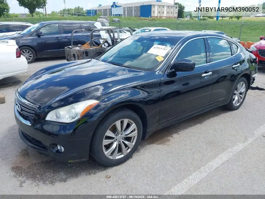 2012 Infiniti M37X VIN: JN1BY1AR9CM390052 Lot: 42513757
