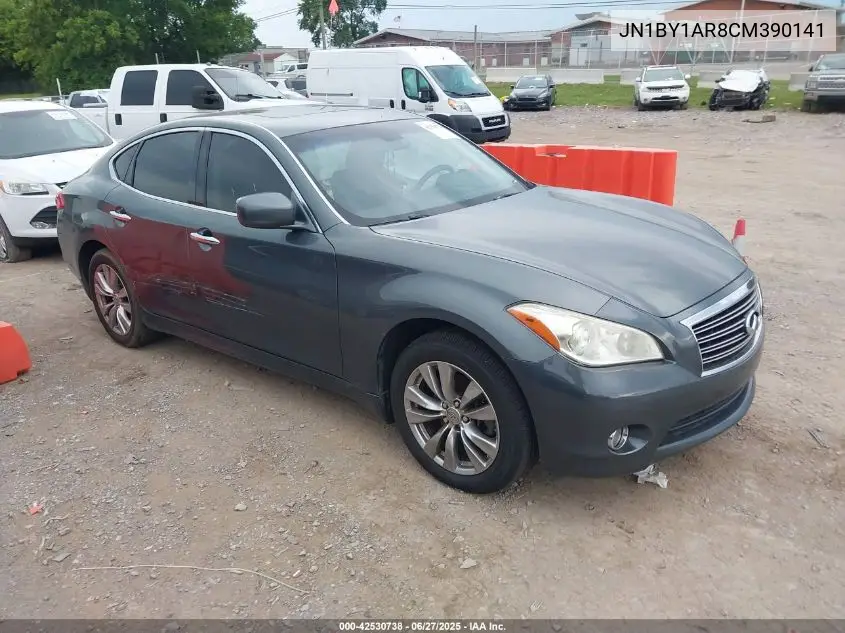 2012 Infiniti M37X VIN: JN1BY1AR8CM390141 Lot: 42530738