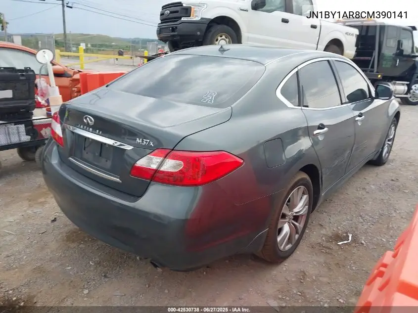 2012 Infiniti M37X VIN: JN1BY1AR8CM390141 Lot: 42530738