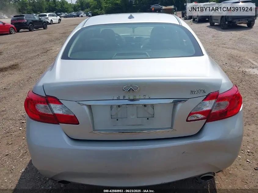 2012 Infiniti M37X VIN: JN1BY1AR1CM391924 Lot: 42568953