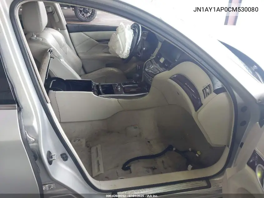 2012 Infiniti M56 VIN: JN1AY1AP0CM530080 Lot: 42608252