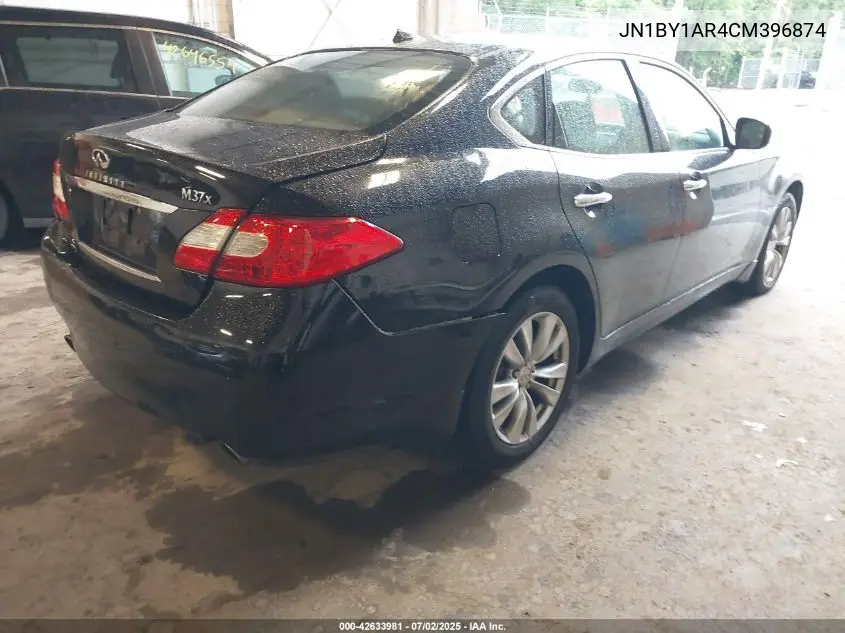 2012 Infiniti M37X VIN: JN1BY1AR4CM396874 Lot: 42633981