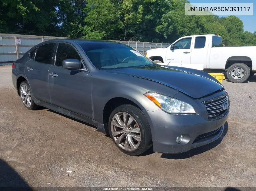 2012 Infiniti M37X VIN: JN1BY1AR5CM391117 Lot: 42650137
