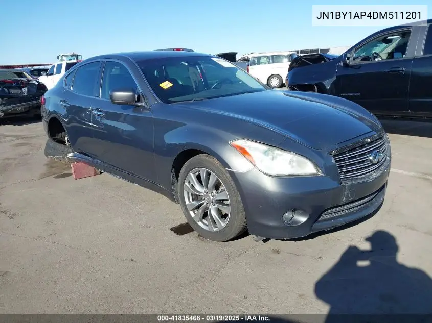 2013 Infiniti M37 VIN: JN1BY1AP4DM511201 Lot: 41835468