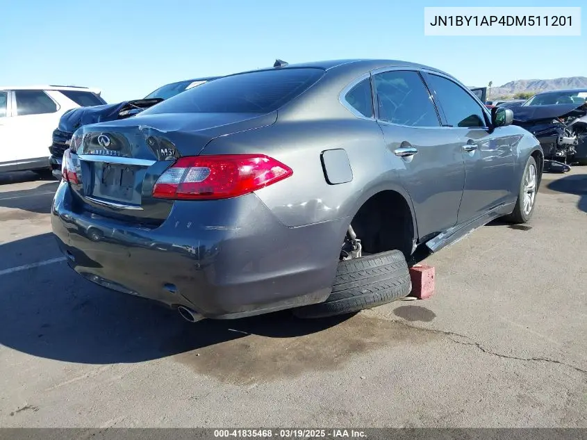 2013 Infiniti M37 VIN: JN1BY1AP4DM511201 Lot: 41835468