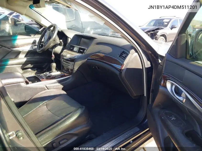 2013 Infiniti M37 VIN: JN1BY1AP4DM511201 Lot: 41835468