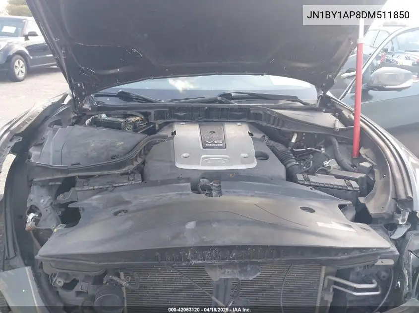 2013 Infiniti M37 VIN: JN1BY1AP8DM511850 Lot: 42063120