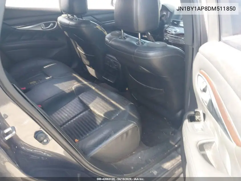 2013 Infiniti M37 VIN: JN1BY1AP8DM511850 Lot: 42063120