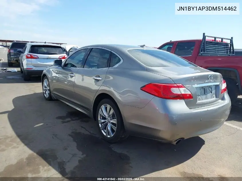 2013 Infiniti M37 VIN: JN1BY1AP3DM514462 Lot: 42141542