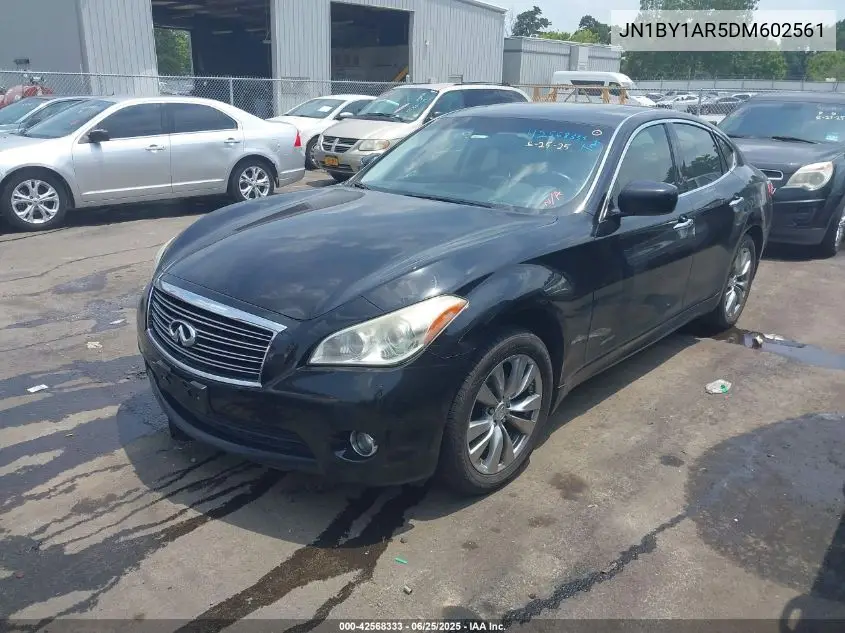 2013 Infiniti M37X VIN: JN1BY1AR5DM602561 Lot: 42568333