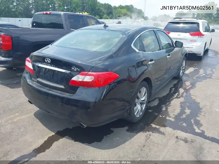 2013 Infiniti M37X VIN: JN1BY1AR5DM602561 Lot: 42568333