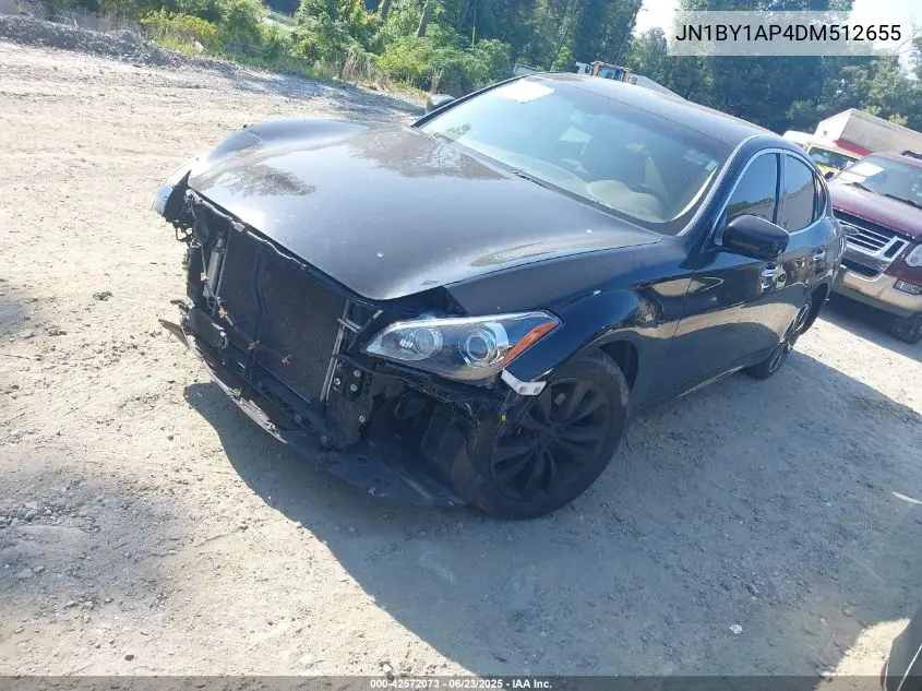2013 Infiniti M37 VIN: JN1BY1AP4DM512655 Lot: 42572073