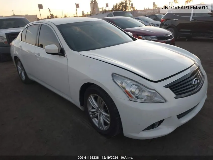 2015 Infiniti Q40 VIN: JN1CV6AP1FM5011 Lot: 41135236