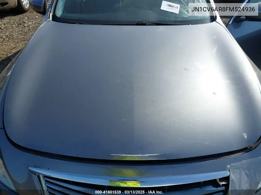 2015 Infiniti Q40 VIN: JN1CV6AR8FM524936 Lot: 41801539