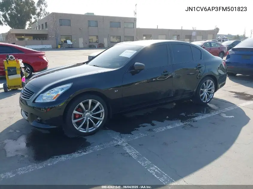 2015 Infiniti Q40 VIN: JN1CV6AP3FM501823 Lot: 42421549