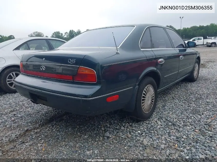 1995 Infiniti Q45 VIN: JNKNG01D2SM306355 Lot: 42375569
