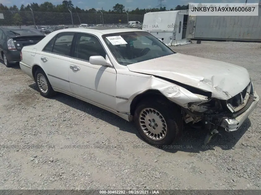 1999 Infiniti Q45 Touring VIN: JNKBY31A9XM600687 Lot: 30452292