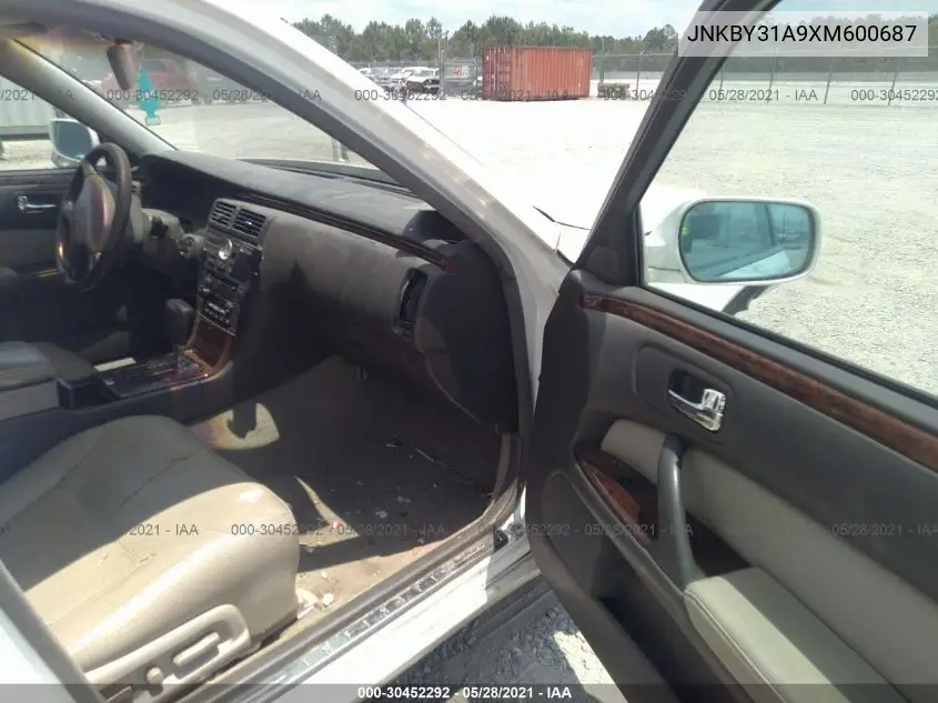 1999 Infiniti Q45 Touring VIN: JNKBY31A9XM600687 Lot: 30452292