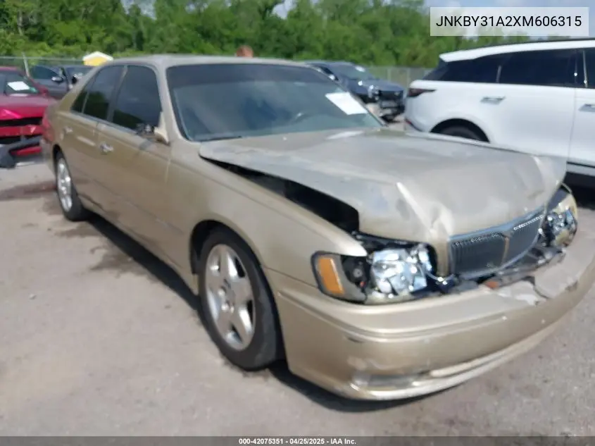 1999 Infiniti Q45 Touring VIN: JNKBY31A2XM606315 Lot: 42075351