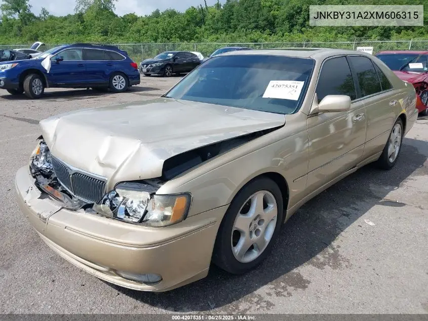 1999 Infiniti Q45 Touring VIN: JNKBY31A2XM606315 Lot: 42075351