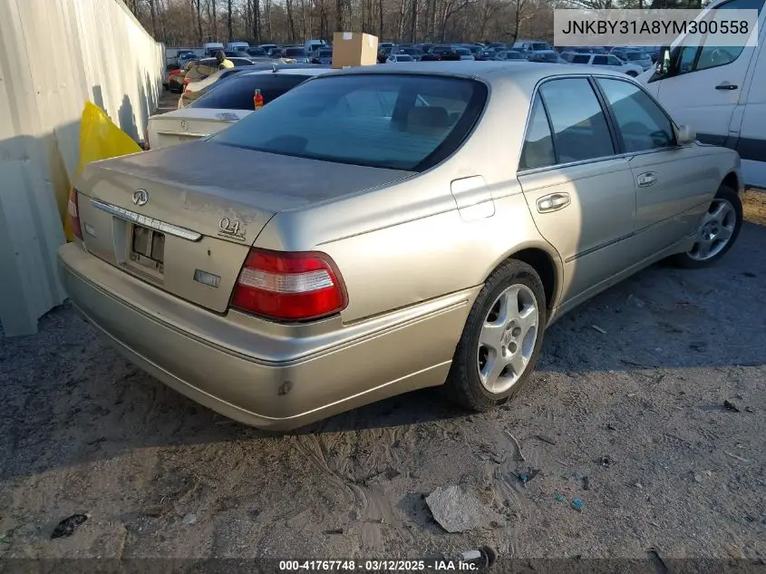 2000 Infiniti Q45 Anniversary Edition/Touring VIN: JNKBY31A8YM300558 Lot: 41767748