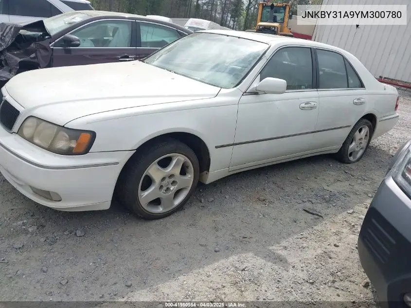 2000 Infiniti Q45 Anniversary Edition/Touring VIN: JNKBY31A9YM300780 Lot: 41950554