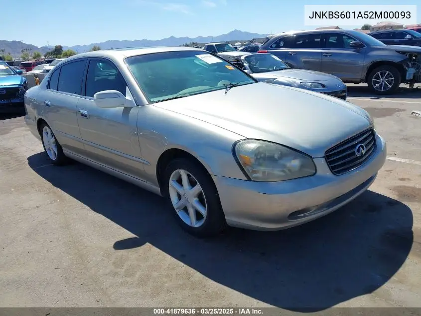 2002 Infiniti Q45 Luxury VIN: JNKBF01A52M000939 Lot: 41879636