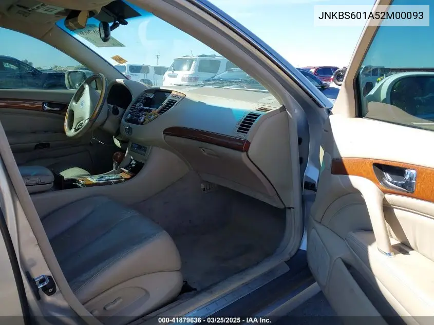 2002 Infiniti Q45 Luxury VIN: JNKBF01A52M000939 Lot: 41879636