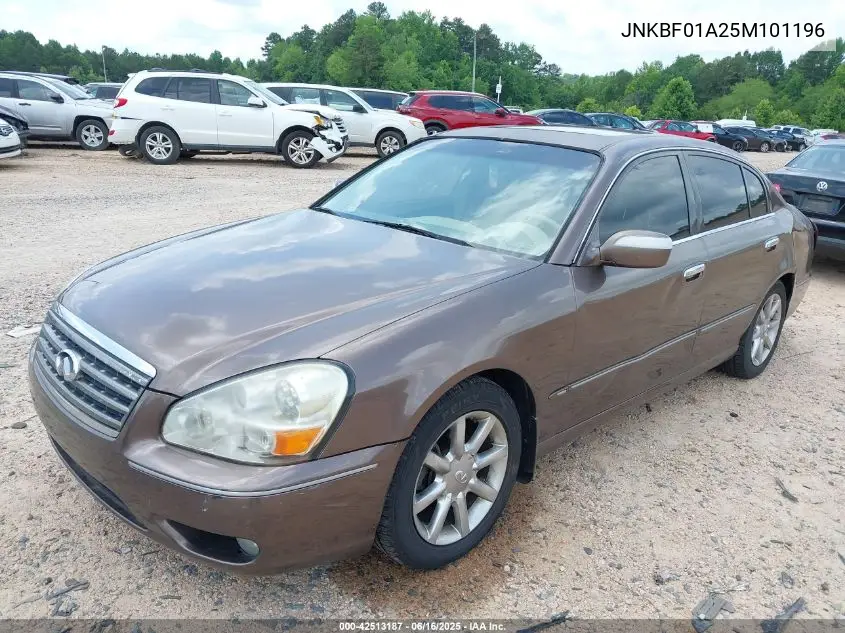 2005 Infiniti Q45 VIN: JNKBF01A25M101196 Lot: 42513187