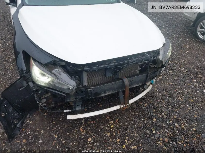 JN1BV7AR3EM698333 2014 Infiniti Q50 Sport