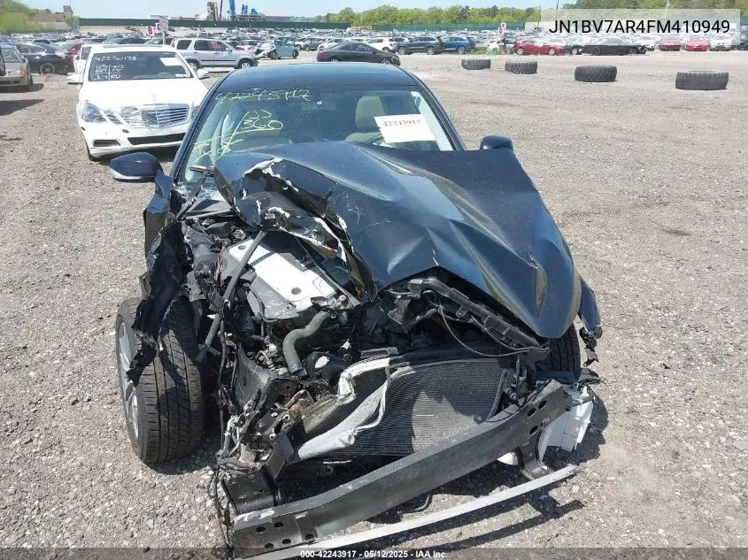 2015 Infiniti Q50 Premium VIN: JN1BV7AR4FM410949 Lot: 42243917