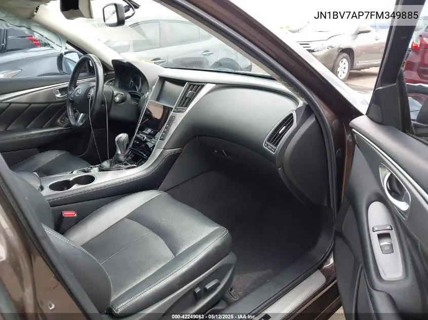 2015 Infiniti Q50 Premium VIN: JN1BV7AP7FM349885 Lot: 42249063