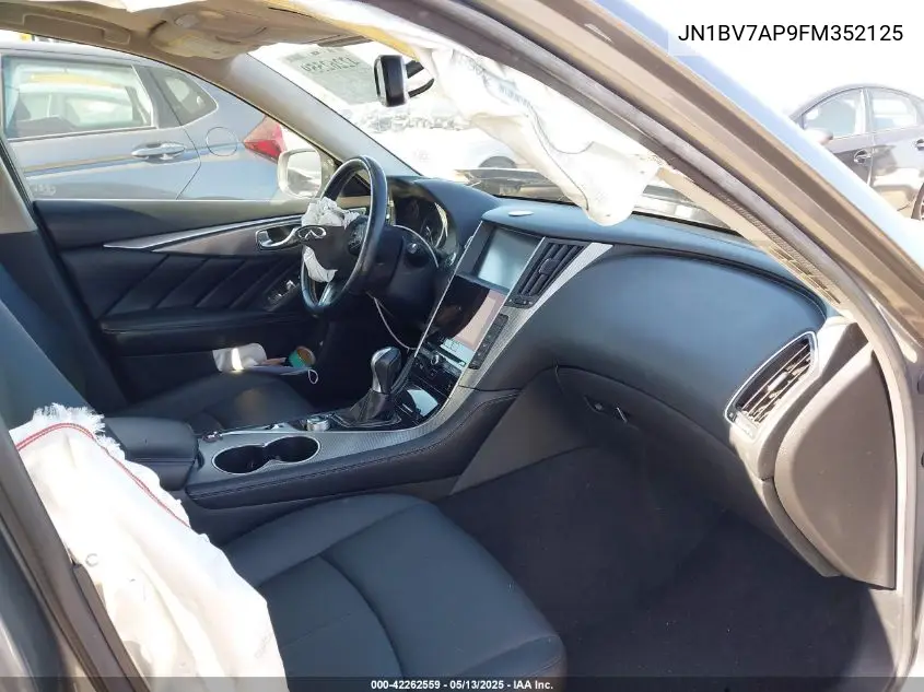 jn1bv7ap9fm352125 JN1BV7AP9FM352125 2015 Infiniti Q50 Premium