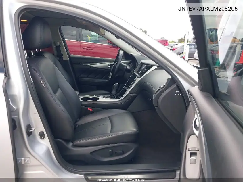 2020 Infiniti Q50 Luxe VIN: JN1EV7APXLM208205 Lot: 42631968