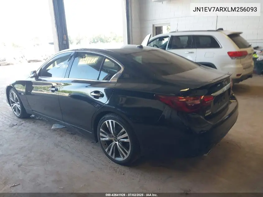 2020 Infiniti Q50 Edition 30 Awd/Luxe Awd/Pure Awd/Sport Awd VIN: JN1EV7ARXLM256093 Lot: 42641926
