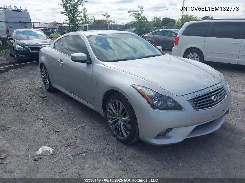2014 Infiniti Q60 Premium/Sport VIN: JN1CV6EL1EM132773 Lot: 12336149