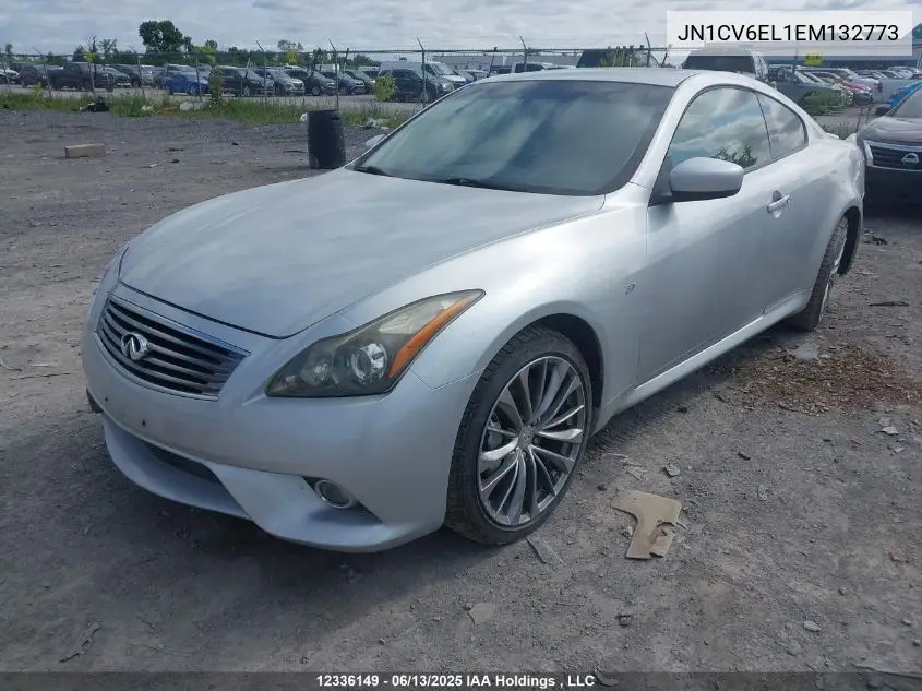 2014 Infiniti Q60 Premium/Sport VIN: JN1CV6EL1EM132773 Lot: 12336149