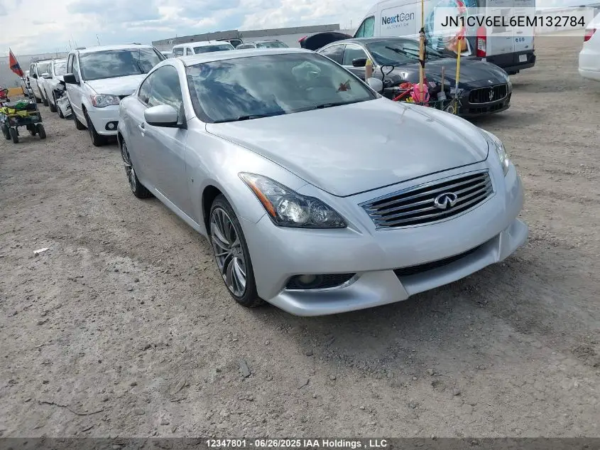 2014 Infiniti Q60 Premium/Sport VIN: JN1CV6EL6EM132784 Lot: 12347801