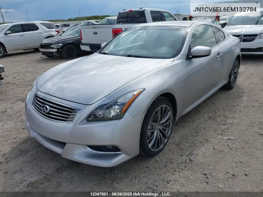 2014 Infiniti Q60 Premium/Sport VIN: JN1CV6EL6EM132784 Lot: 12347801