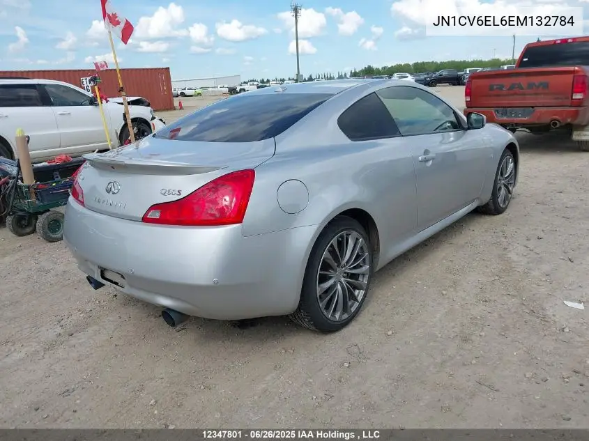 2014 Infiniti Q60 Premium/Sport VIN: JN1CV6EL6EM132784 Lot: 12347801
