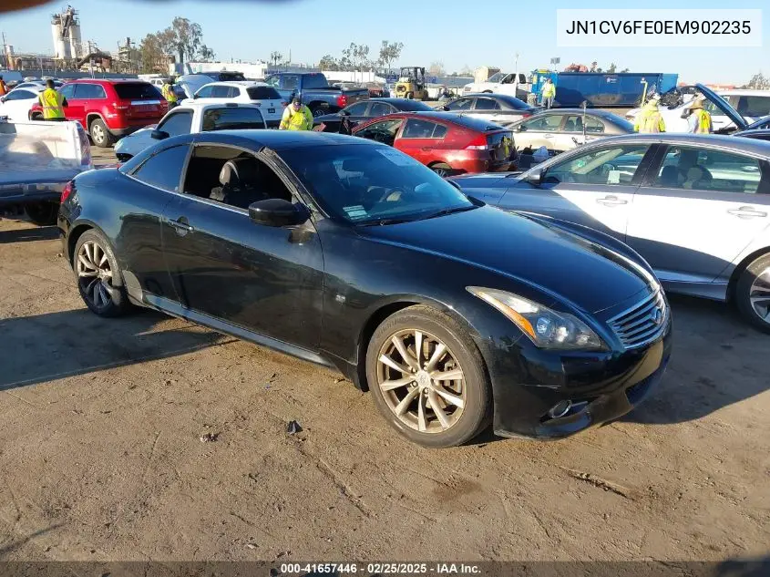 2014 Infiniti Q60 VIN: JN1CV6FE0EM902235 Lot: 41657446